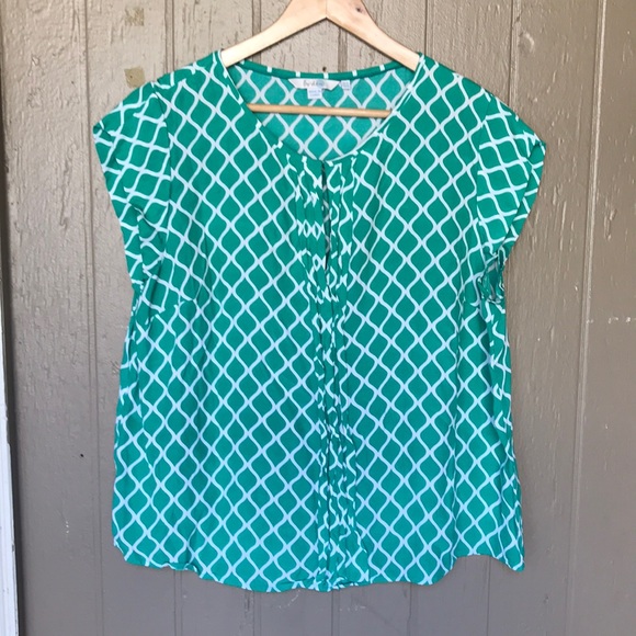 Boden Tops - Boden green top